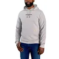 Carhartt Herren Kapuzenpullover Lightweight Logo Graphic, Farbe: Asphalt Heather, Größe: L