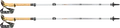 Leki Cressida FX Carbon AS white-mango-silver - Größe 100 - 120 cm