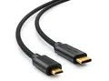 deleyCON deleyCON 1m USB C Kabel Datenkabel Ladekabel USB 2.0 micro USB zu Smartphone-Kabel