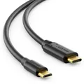 deleyCON 1m USB C Kabel Datenkabel Ladekabel USB 2.0 micro USB zu USB-C Handy Ma