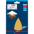 Bosch Professional Expert C470 Schleifpapier mit 7 Löchern für Multischleifer, 100 x 150 mm, G 320, 10-tlg. (2608901166)