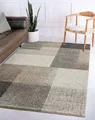 the carpet Teppich Pearl, rechteckig, Höhe: 11 mm, moderner dichter Wohnzimmer Teppich Konturenschnitt