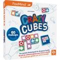 FoxMind 3100235 Crazy Cubes, genialer Knobelspaß für die Familie, rasantes Würfelpuzzle für 1-4 Personen, Brainteaser für Kinder ab 7 Jahren