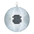 Discokugel Spiegelkugel Mirror Ball Party Kugel 0,5 kg silber Ø 20 cm 20 cm