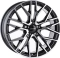 Carmani 20 Ludwig white silver 7.5x17 ET35 - LK5/112 ML66.6 Alufelge weiß