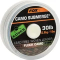 Fox Submerge Camo Lead free woven Leader - Vorfachschnur, Tragkraft:30lbs/13.6kg