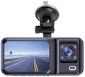 Denver CCT-2500 Dashcam Blickwinkel horizontal max.=120° 5V Dual-Kamera, G-Sensor, Automatischer Start, Mikrofon