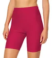 Merry Style Badeshorts Damen Lange Shorts Kurze Leggings MS10-333, Rosa (3260)