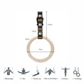Holz-Fitnessringe – Gymnastik-Ringe, langlebig, sicher & für Zuhause