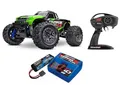 Traxxas 67154-4 Stampede 4x4 BL-2S 1/10 Monster-Truck + TRX-2S Set 5800 Grün