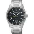 Seiko SUR535P1 Conceptual Series Herrenuhr 39mm 10ATM - Schwarz