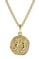 trendor Sternzeichen für Kinder Zwilling Gold 333 Anhänger + Kette Tierkreiszeichen, liebevoller Halsschmuck für Mädchen und Jungen, 75905-06