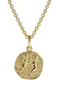 trendor Kette mit Anhänger Sternzeichen für Zwilling Gold 333 Anhänger + Kette