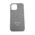 Apple iPhone 13 Pro Max Silikon Hülle Schutzhülle MagSafe Case Luxus Cover Mitte