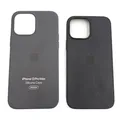 Apple iPhone 13 Pro Max Silikonhülle MagSafe Mitternacht Case Schutz Hülle