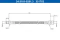 ATE Bremsschlauch 24.5101-0251.3 für VW TRANSPORTER T2 21 23 Bus 22 24 1500 1600