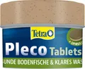 Tetra Pleco Tablets – Nährstoffreiches Fischfutter für alle pflanzenfressenden Bodenfische (z.B. Welse), 58 Tabletten Dose