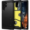 Schutzhülle Spigen Tough Armor für Galaxy S22 Ultra Schwarz