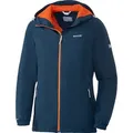 Regatta Allwetterjacke angesetzter Stehkragen für optimalen Wetterschutz blau 44
