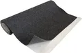 TAPHICEROS Selbstklebend Filzstoff, Graphite, 50cm x 150cm, Nadelfilz Superflex,Bespannstoff aus Filz,Meterware,Innenraumverkleidung Bezugsstoff Bastefilz für DIY Auto Box Liner