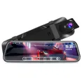 TAFFIO Digital Rückspiegel Dashcam DVR & Rückfahrkamera 10" Touchscreen Dashcam
