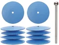 Proxxon Polierset Silikon Polierscheibe Linse 22mm 10Stk