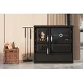 Küchenofen Holzherd 802 - BELLA schwarz - 9,12 kW - Schwarz