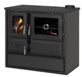 SimgeSoba Kaminofen EEK A Küchenofen Holzherd 802 - BELLA schwarz, 9,12 kW