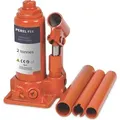 Perel Hydraulischer Flaschenheber 2 t (2000 kg), Autoheber aus Stahl, Hubhöhe 158-308 mm, kompakt