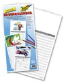 Bastelkalender 23x49cm weiß