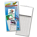 Folia Dauerkalender, 23 x 49 cm - Familienplaner zum Selbstgestalten