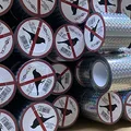 TronicXL Premium Vogelschutzband Vogel Vogelabwehr Band Abschreckung Reflektierend Doppelseitig Vogelabwehr Tape Tauben Krähen Raben Abschreckung Vertreiben Vogelschreck Vogelschleierband (1 Rolle)