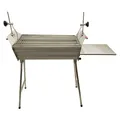 Mangal Leto Edelstahl 2mm Schaschlikgrill mit verstellbarer Grillhöhe