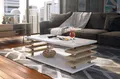 Design Carl Svensson Couchtisch DC-3 Wohnzimmertisch Tisch Rollen