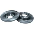 MAXGEAR 2x Bremsscheibe hinten Ø255 mm Voll für Audi A4 8EC B7 2.0 1.6 8E2 B6
