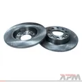 2x Maxgear 19-1219 Bremsscheibe Hinten für Seat Exeo 3R2 Audi A4 8E2