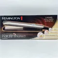 Remington Glätteisen Keratin (hochwertige Keratin-Keramikbeschichtung mit Mandel