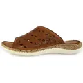 Reflexan Damenschuhe Pantoletten Braun Freizeit, Schuhgröße:37 EU - Braun - 37