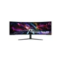 Gebogener PC-Gamer-Bildschirm SAMSUNG ODYSSEY Neo G9 LS57CG952NUXEN 57'' DUHD 7680 x 2160 VA 1 ms 240 Hz DP 3 x HDMI, 2 x USB