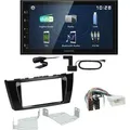 Kenwood DMX129DAB DAB+ Bluetooth USB Einbauset für Mitsubishi Space Star