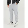 Jack & Jones Sweathose JPSTGORDON mit Kordelzug und Komfortbund unifarben, modisch, regular fit, Sweatware grau L