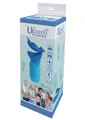 MEDUP Campingtoilette Uriwell Notfalltoilette Urinal Reisetoilette Miniurinal, (Paarset 2Stück unisex, 1-St., für Sie und Ihn unisex Reiseset), ausziehbar 800ml Füllvermögen wiederverwendbar faltbar waschbar