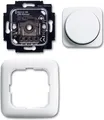 LED Drehdimmer Unterputz 2-250W alpinweiß glänzend IP20 Set RAL9010
