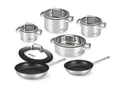 AM COOK Exclusiv, Topfset Senna S11 plus, optimiert für Muldenlüfter