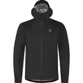 Montura Magica GTX Pro Jacket (MJAT26X) - wasserdichte Herrenjacke mit Kapuze, Farbe:90-BLACK, Größe:M - Schwarz - M