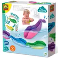 SES Creative 13135 - Magische Farbwechsel Badewannen-Fische für Kleinkinder, Farbwechselnde