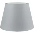 Lampenschirm Baumwolle | L: Ø25 cm | Konisch | E14/E27 | Grau