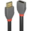 LINDY 3m HDMI Verlängerungskabel, Anthra Line