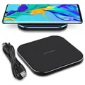 QI Wireless Induktives Ladegerät Huawei P30 Pro Kabellose Ladestation Charger - Schwarz
