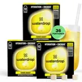 waterdrop® Microenergy Turbo Boost – 160mg Koffein, 36 Drops Würfel – Zuckerfrei, Kalorienarm, Energie-Booster mit Vitamin C & B